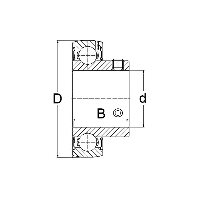 Roulement de Palier AS206 référence fournisseur 40131048